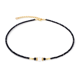 Halskette Astoria Noir Pearl Gold