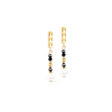 Ohrstecker Astoria Noir Pearl Gold