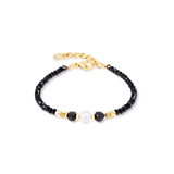 Armband Astoria Noir Pearl Gold