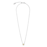 Birthstone November Halskette Citrin Silber