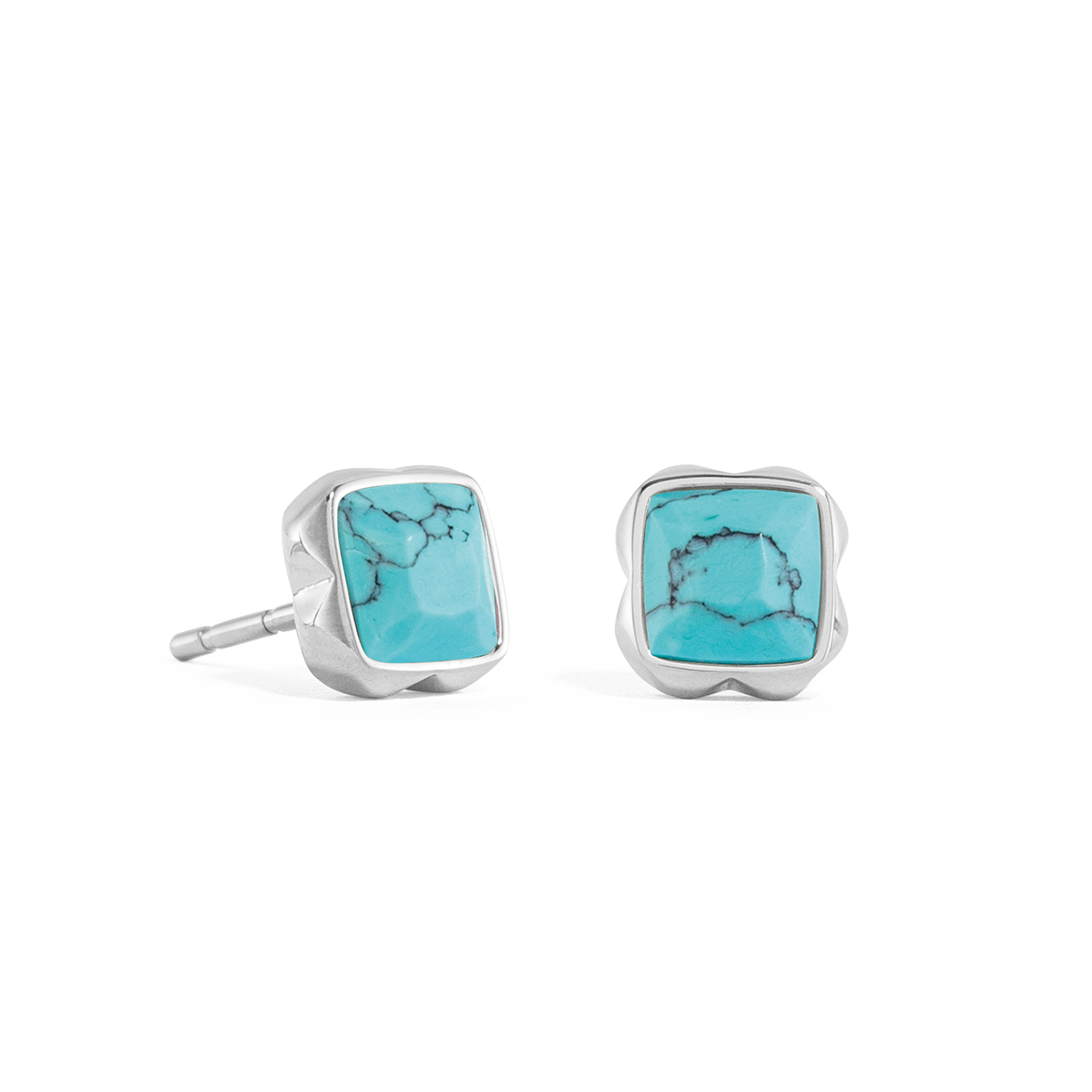 Birthstone Dezember Ohrringe Türkis Silber