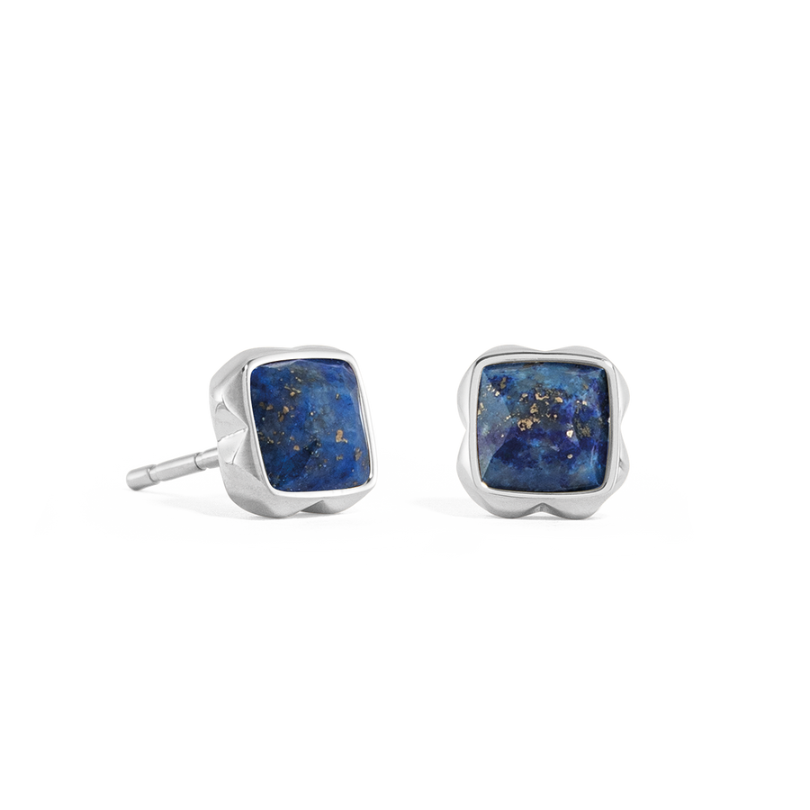 Birthstone September Ohrringe Lapislazuli Silber