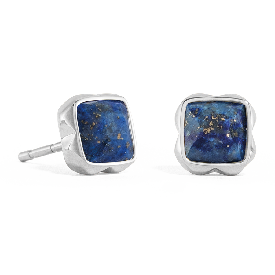 Birthstone September Ohrringe Lapislazuli Silber
