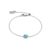Birthstone Dezember Armband Türkis Silber von COEUR DE LION