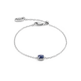Birthstone September Armband Lapislazuli Silber