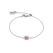 Birthstone Juli Armband Rhodochrosit Silber von COEUR DE LION