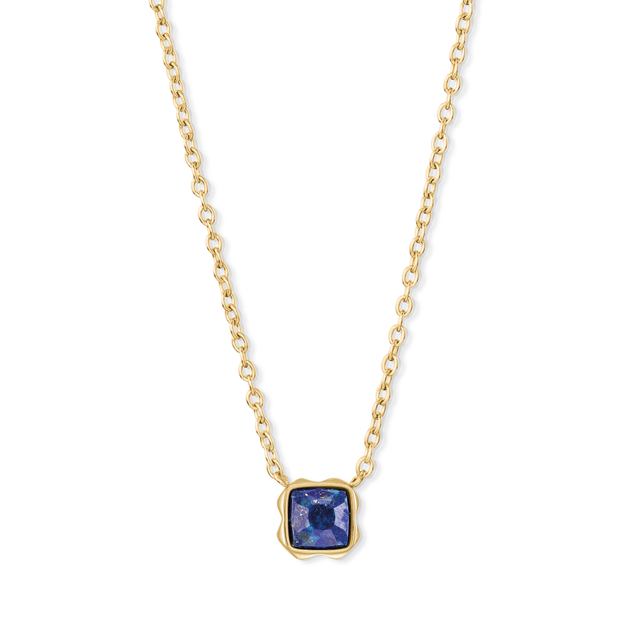 Birthstone September Halskette Lapislazuli Gold