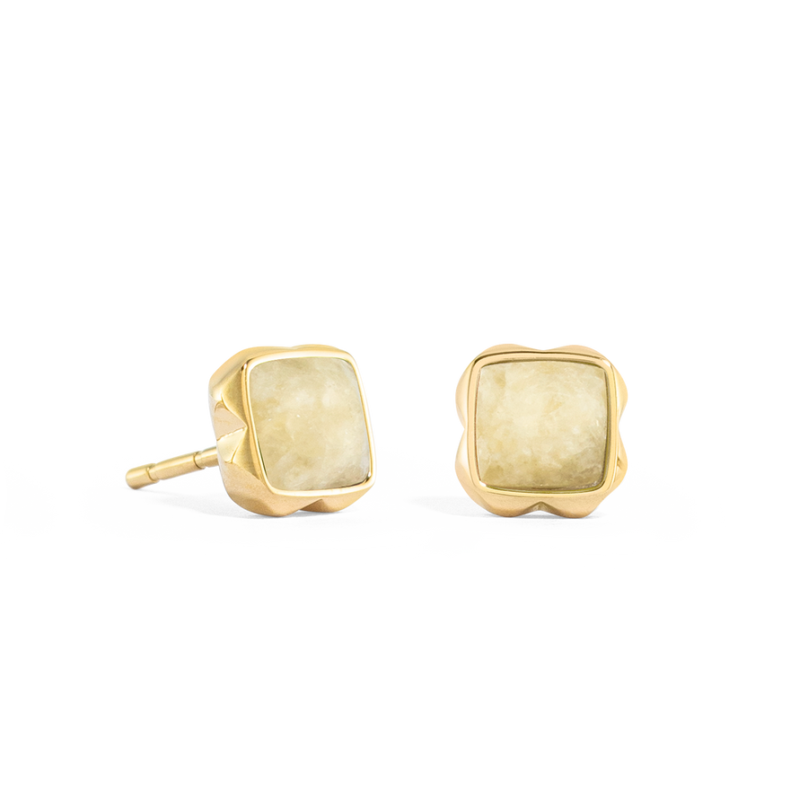 Birthstone November Ohrringe Citrin Gold