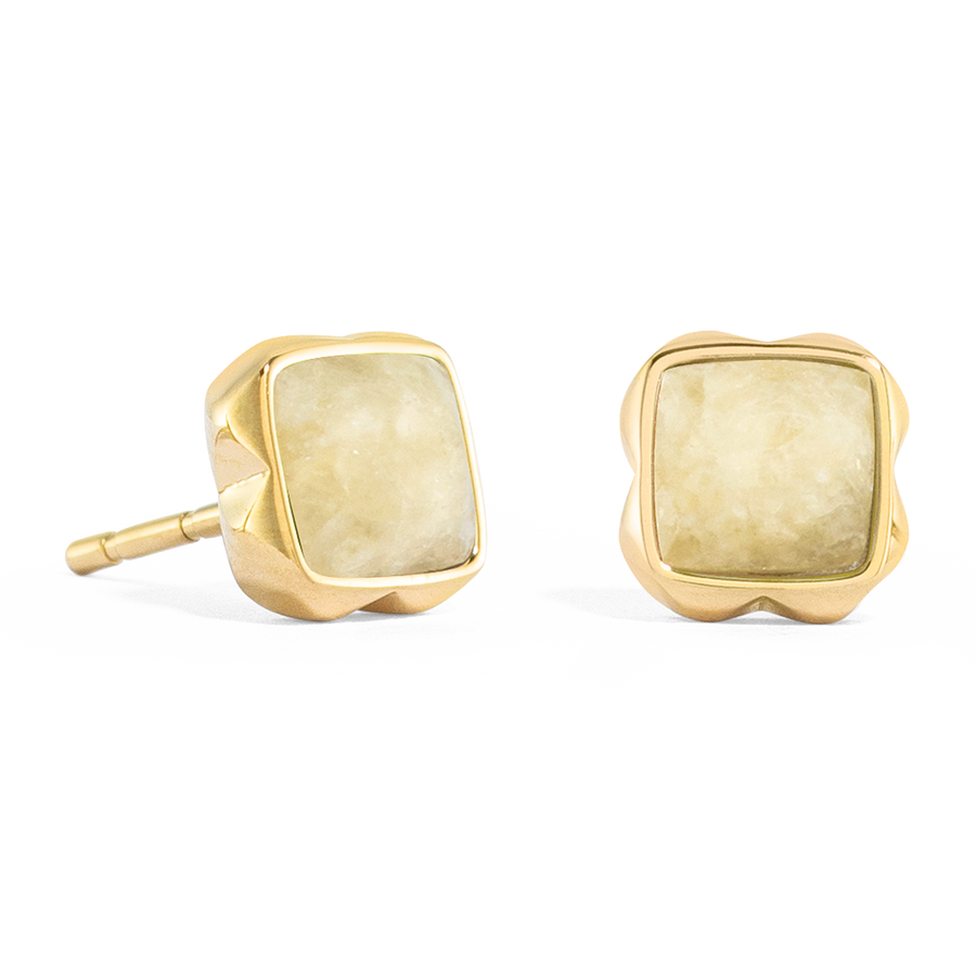 Birthstone November Ohrringe Citrin Gold