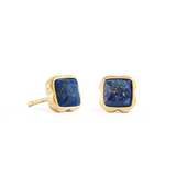 Birthstone September Ohrringe Lapislazuli Gold