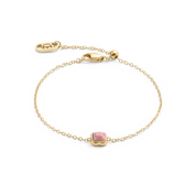 Birthstone Juli Armband Rhodochrosit Gold von COEUR DE LION