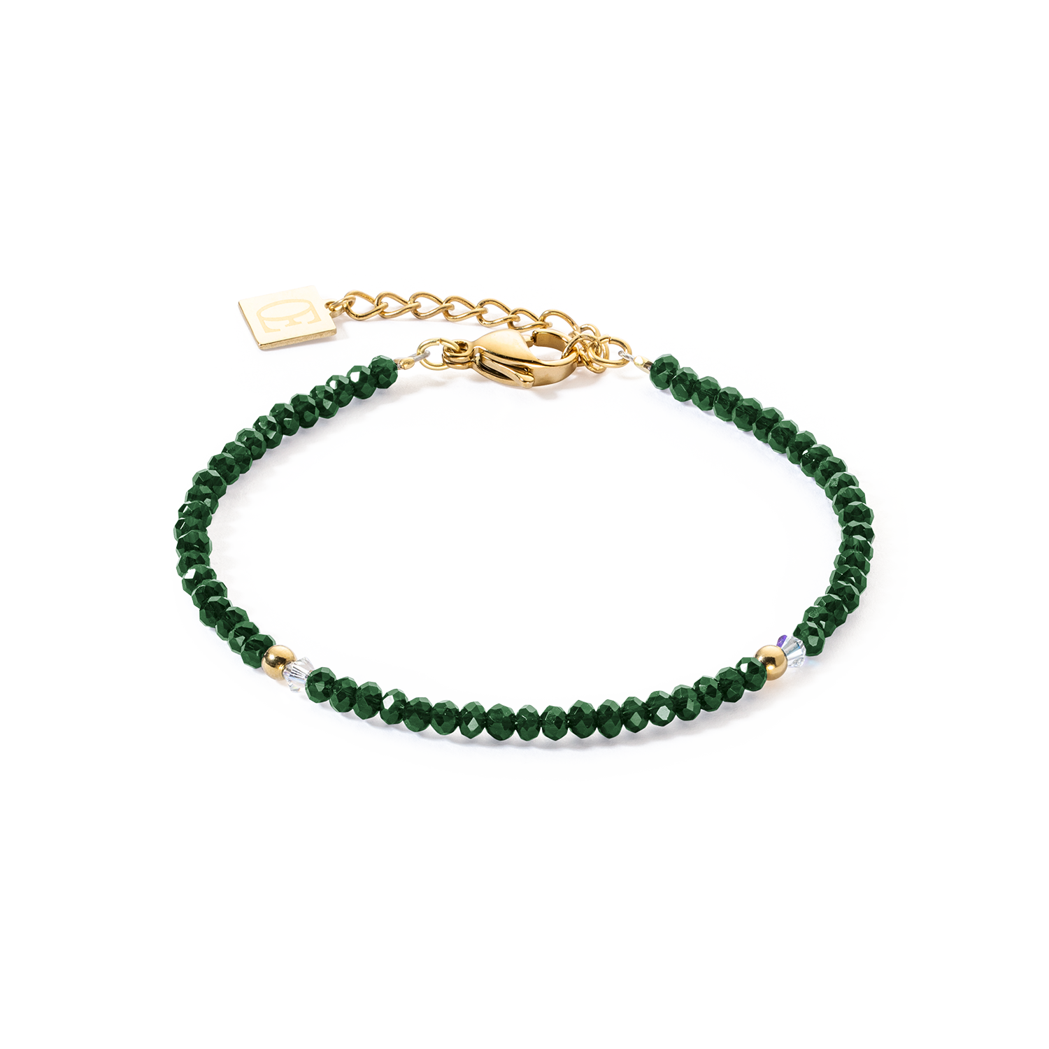Armband Little Twinkle gold-dunkelgrün