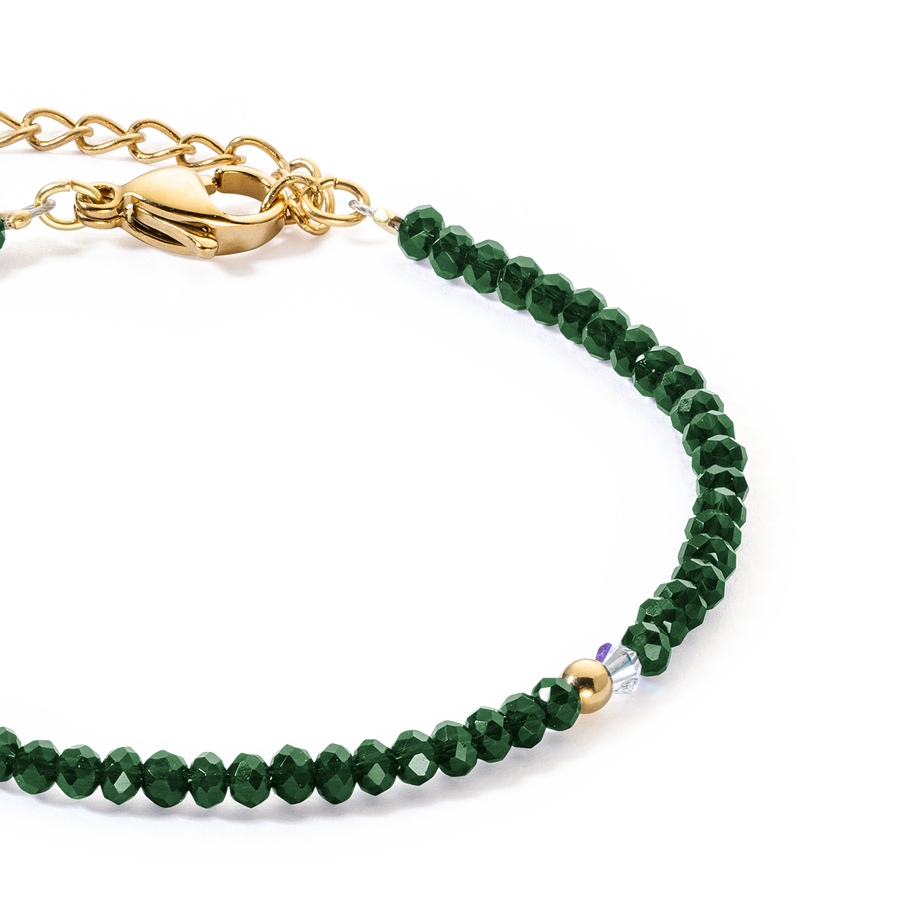 Armband Little Twinkle gold-dunkelgrün