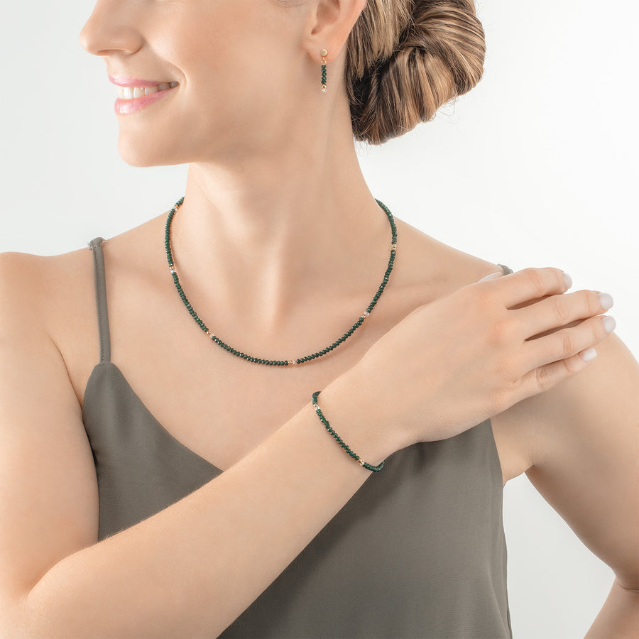 Armband Little Twinkle gold-dunkelgrün