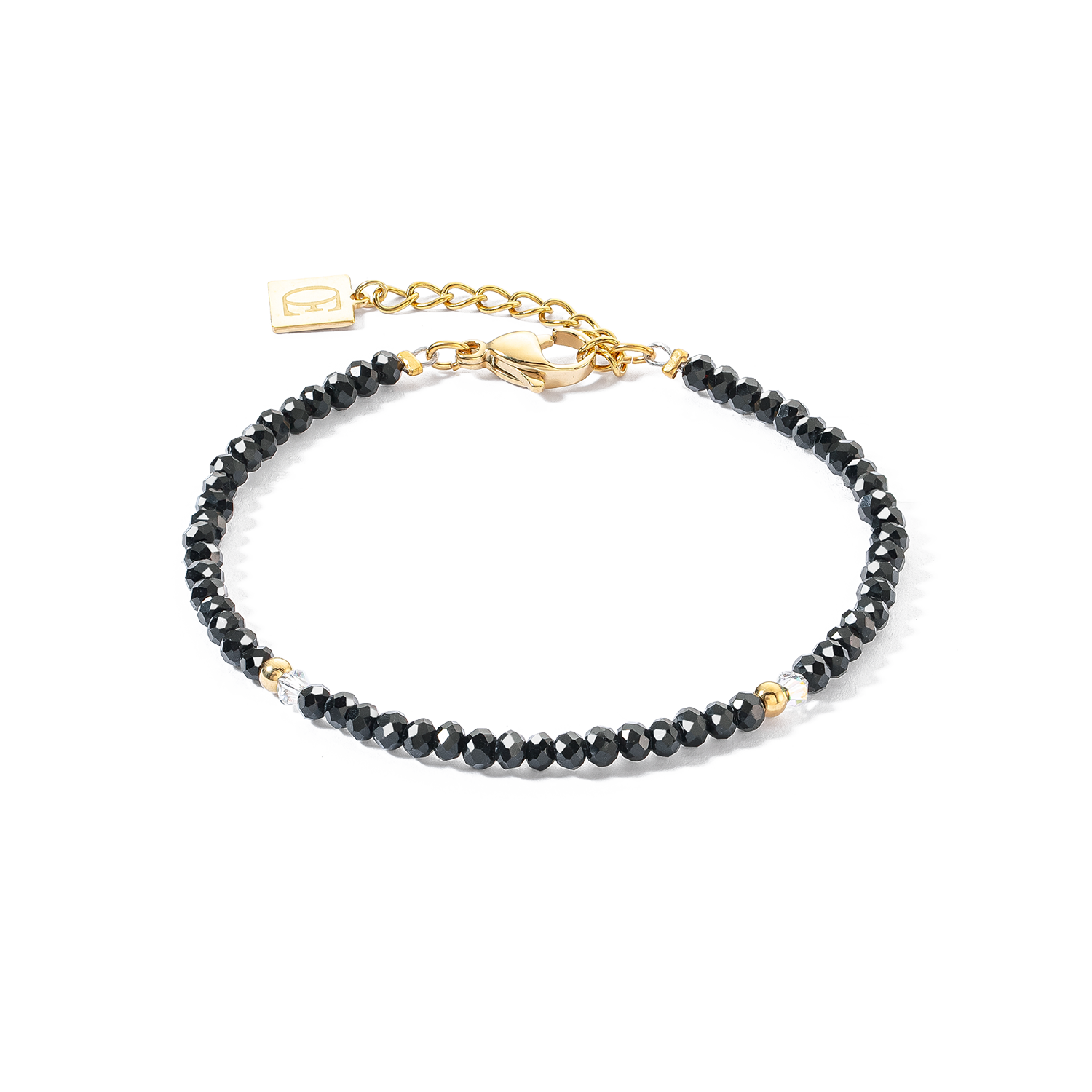 Armband Little Twinkle gold-schwarz