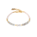 Armband Amulett Modern Future gold-beige