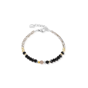 Armband Amulett Modern Future Gold-Schwarz von COEUR DE LION