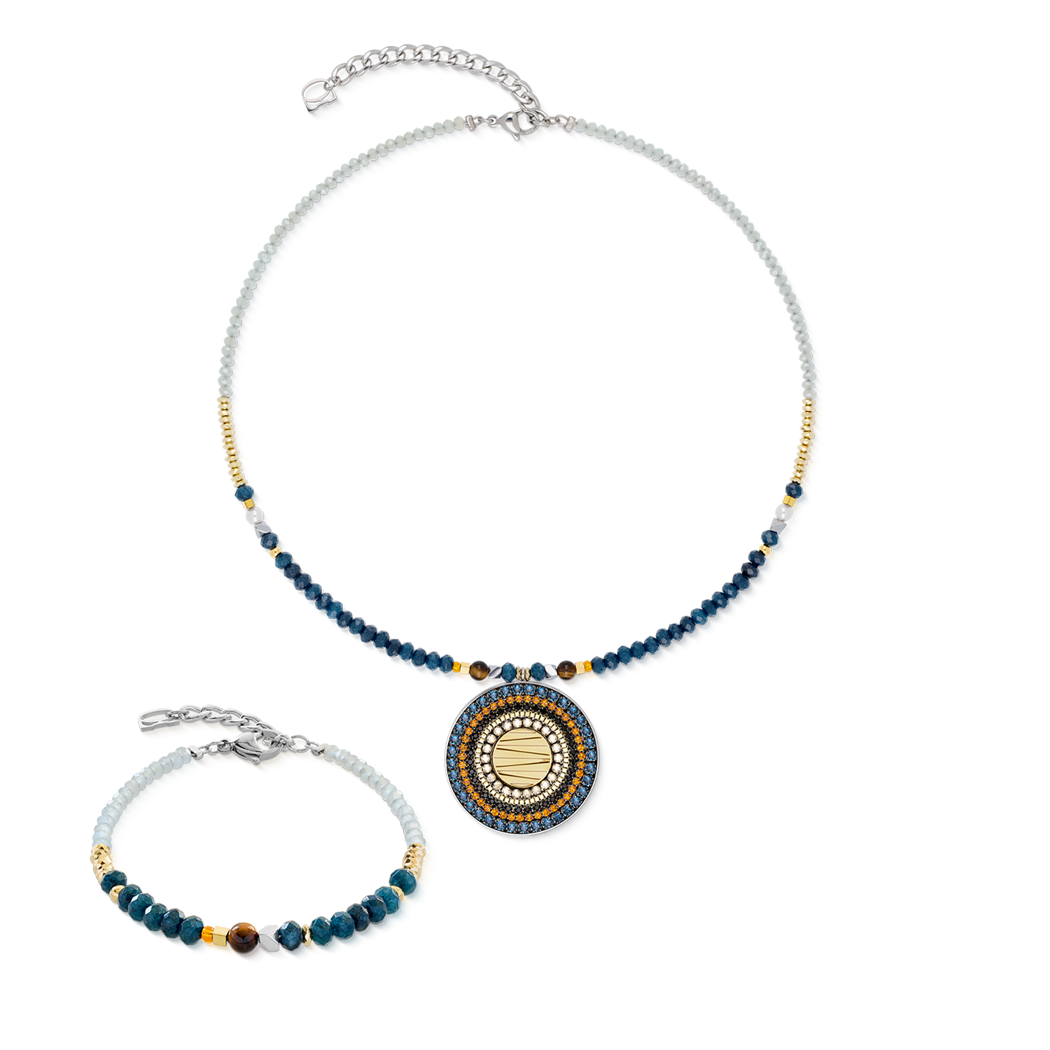 Armband Amulett Modern Future Motion bicolor