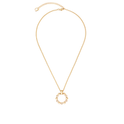 Halskette Soft Cube Circle Glow gold von COEUR DE LION