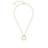 Halskette Soft Cube Circle Glow gold