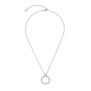 Halskette Soft Cube Circle Glow silber von COEUR DE LION