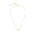Halskette Small Soft Cube Circle Glow gold