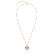 Halskette Amulett Mini Waves gold-rainbow von COEUR DE LION