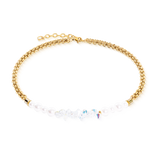 Halskette Dancing Crystals Fusion Gold