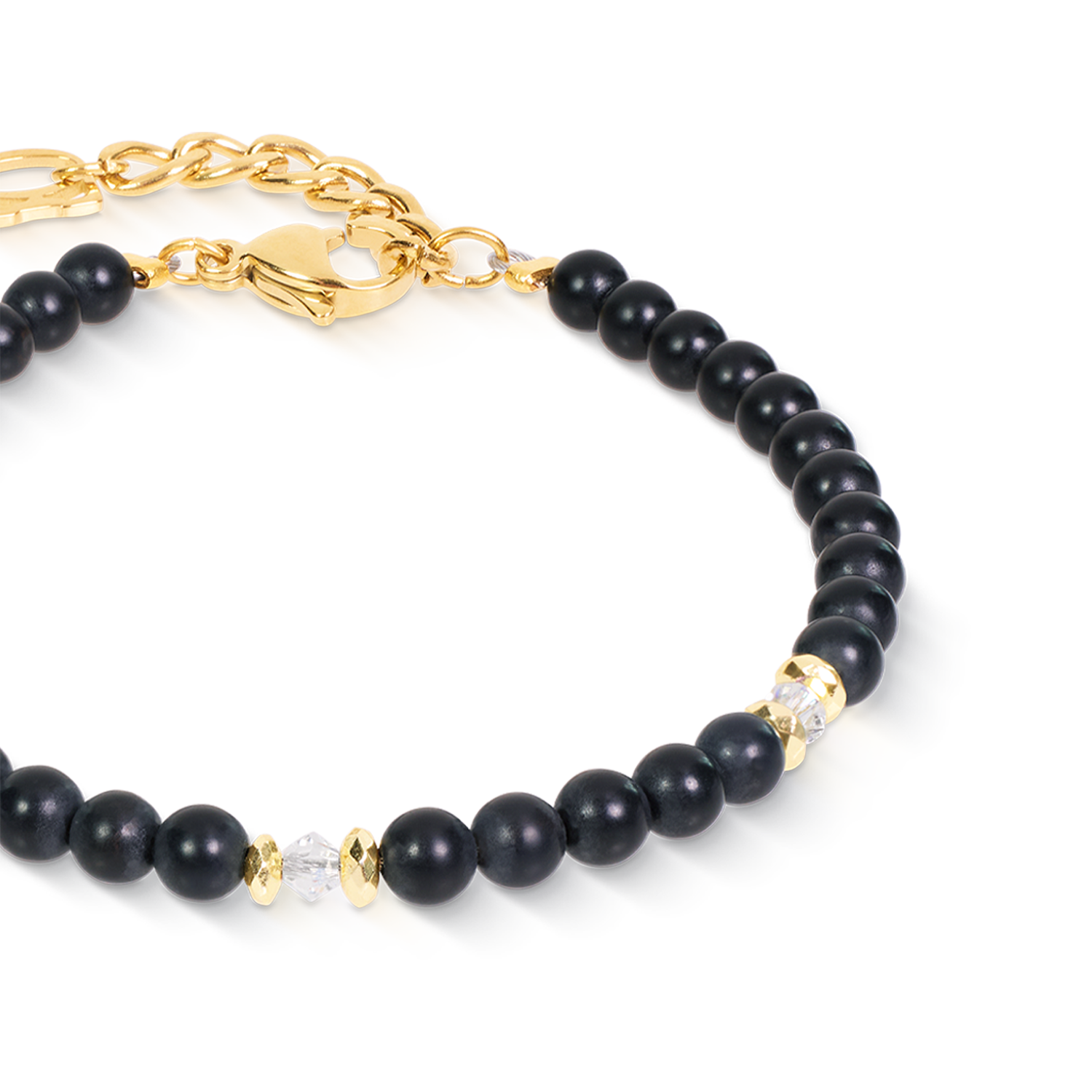 Armband Modern Icon Noir Gold