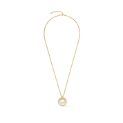 Halskette Circle Trio Crystal Gold von COEUR DE LION