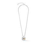Halskette Amulett Icon Frame Pure Sand Silber