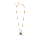 Halskette Amulett Icon Frame Pure Noir Gold