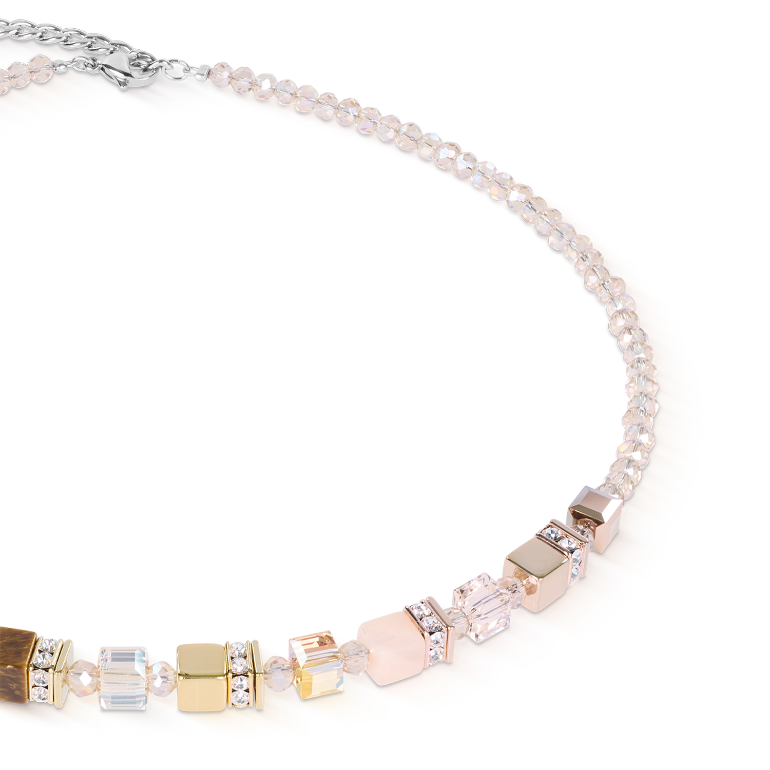GeoCUBE® Precious Nature Halskette Tricolor Sand