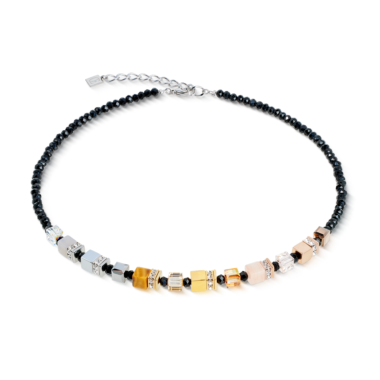 GeoCUBE® Precious Nature Halskette Tricolor