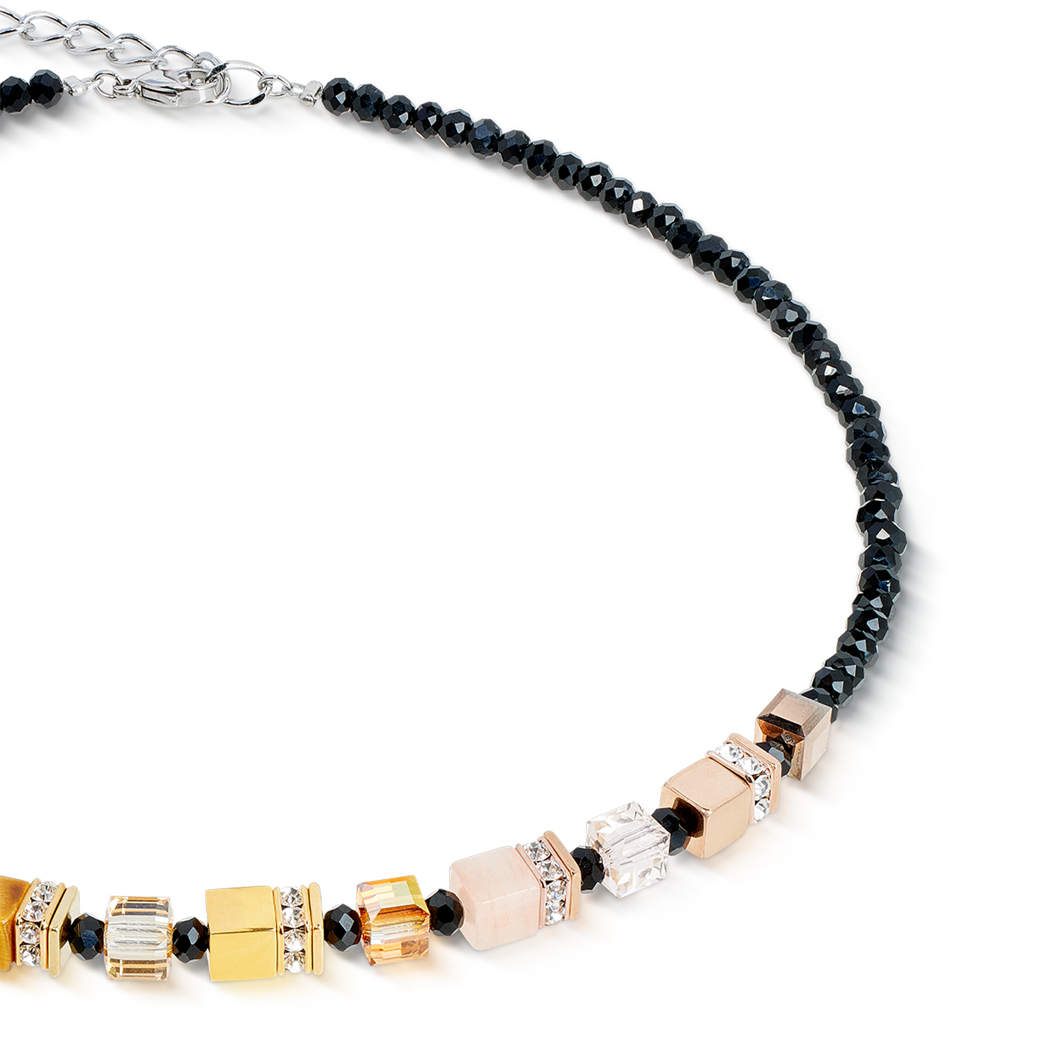 GeoCUBE® Precious Nature Halskette Tricolor