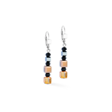 GeoCUBE® Precious Nature Ohrringe Tricolor