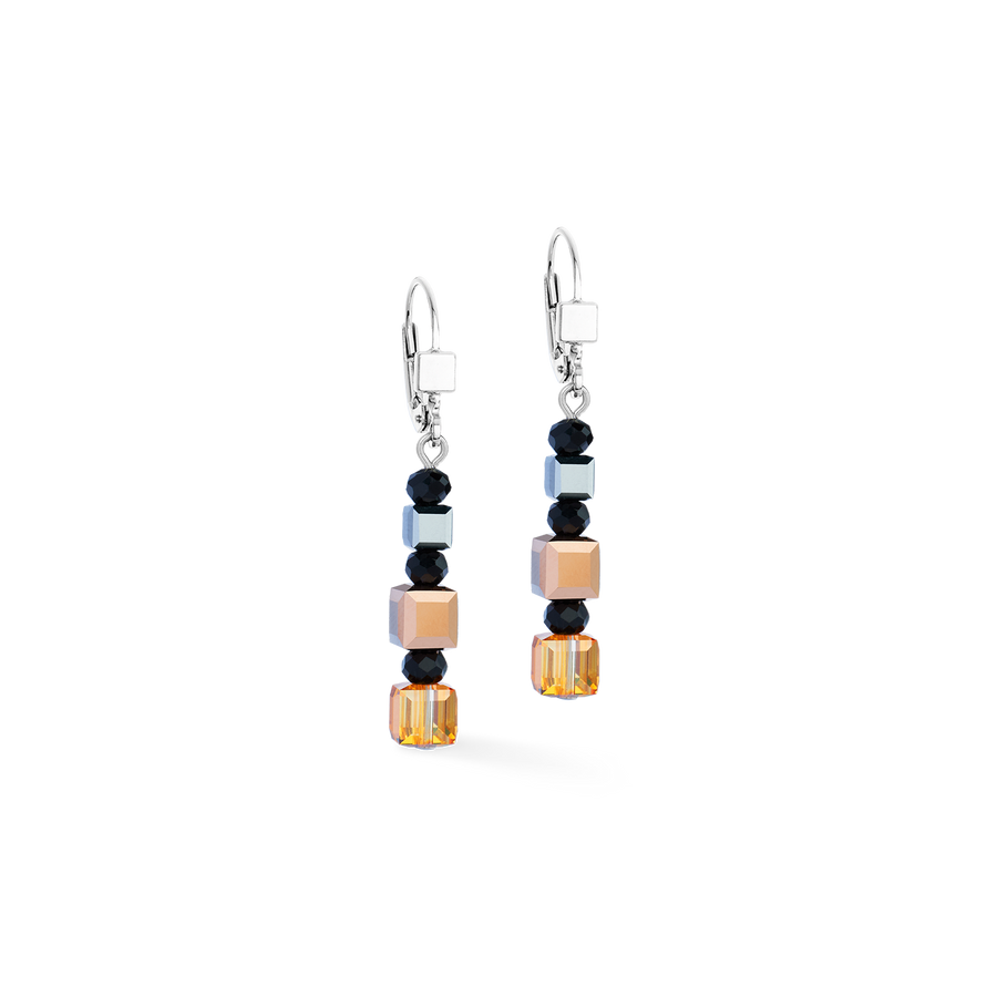 GeoCUBE® Precious Nature Ohrringe Tricolor
