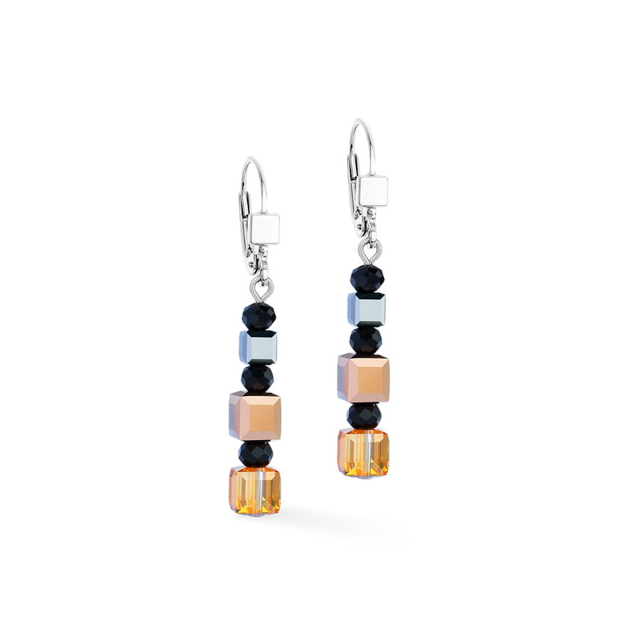 GeoCUBE® Precious Nature Ohrringe Tricolor