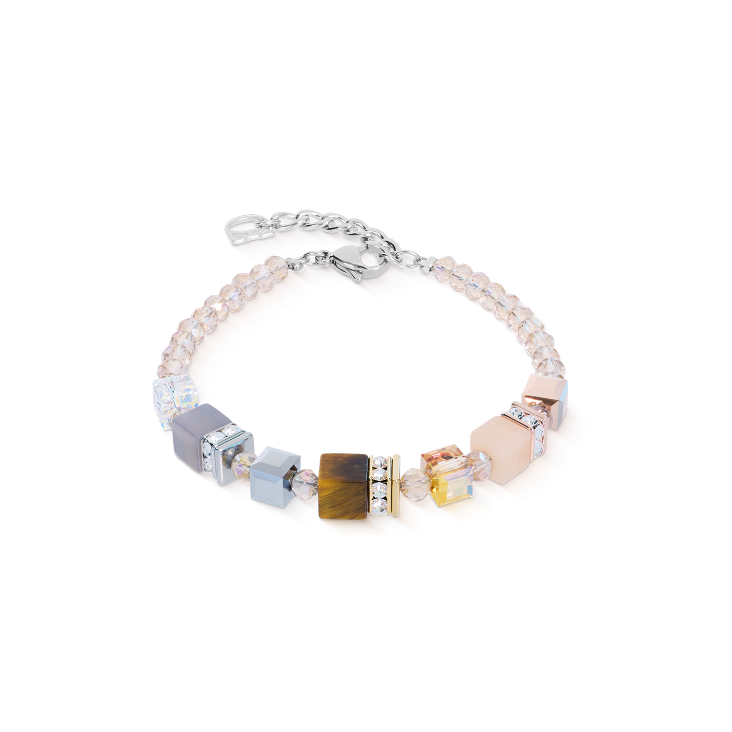 GeoCUBE® Precious Nature Armband Tricolor Sand