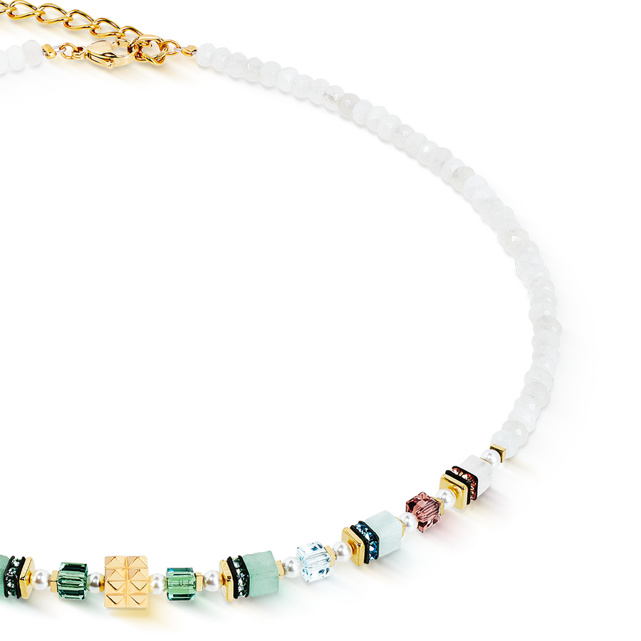Halskette Sparkling Princess Spikes gold-Art Nouveau