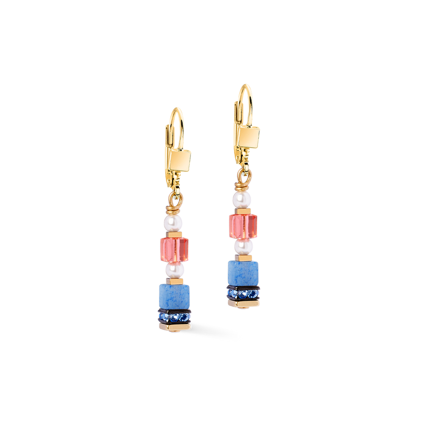 Ohrringe Sparkling Princess Spikes gold-multicolor