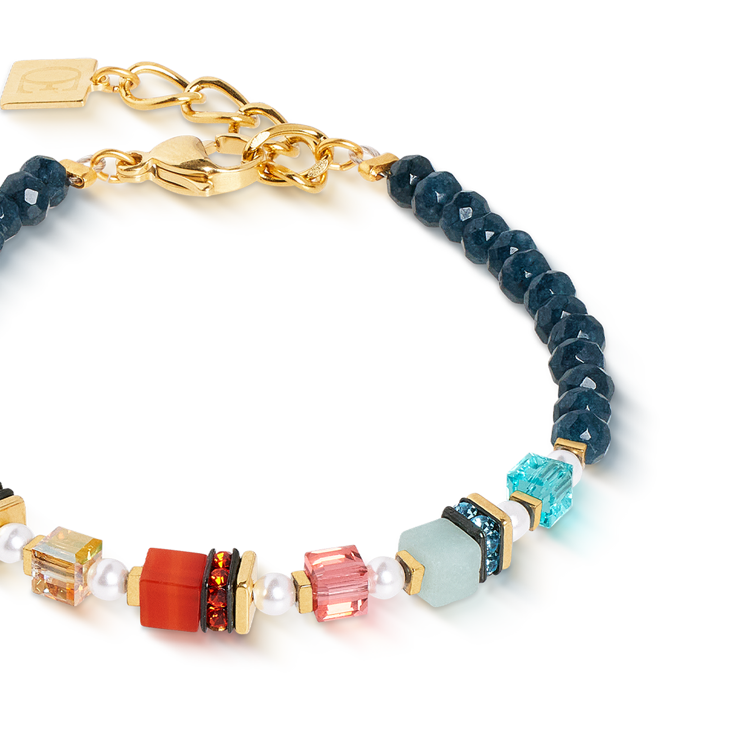Armband Sparkling Princess Spikes gold-multicolor