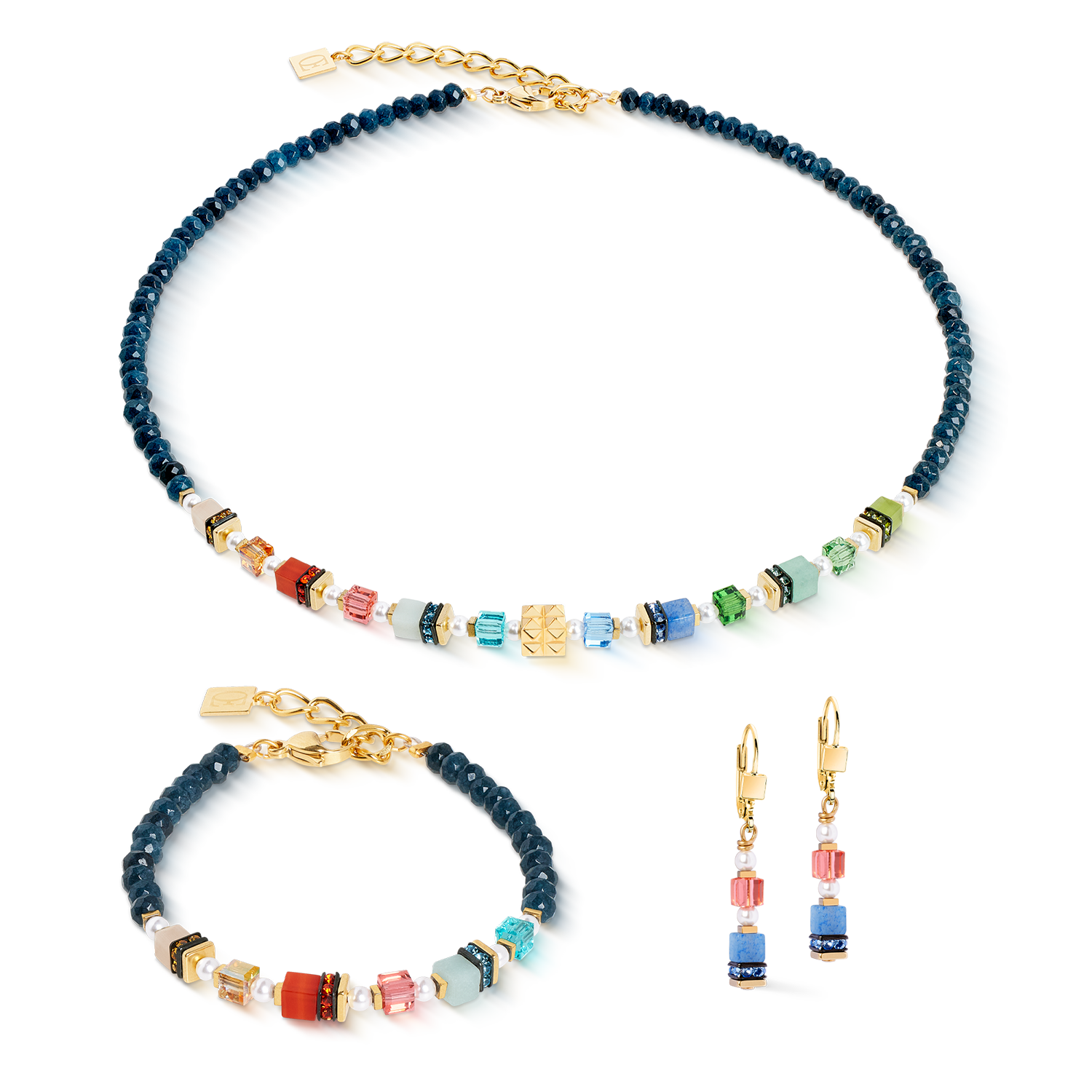 Armband Sparkling Princess Spikes gold-multicolor