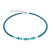 Halskette Princess Teal Glow silber von COEUR DE LION