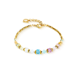 Armband Cube Aura pastell gold