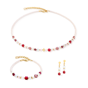 Armband Princess Mix rosé blush von COEUR DE LION – im Set mit passenden Schmuckstücken