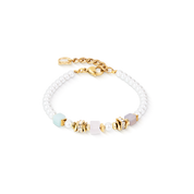 Beads & Pearls Spike Armband Pastel von COEUR DE LION