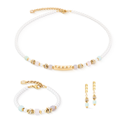 Beads & Pearls Spike Armband Pastel von COEUR DE LION – im Set mit passenden Schmuckstücken