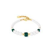 Cocktail Pearls Armband Emerald von COEUR DE LION