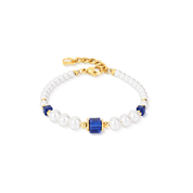 Cocktail Pearls Armband Sapphire von COEUR DE LION
